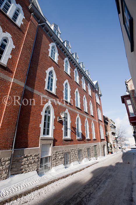 Building on Rue Ferland in Old Quebec City
