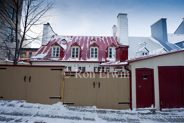 Red Roof in Quebec City