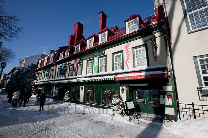L'Auberge du Tresor in Winter