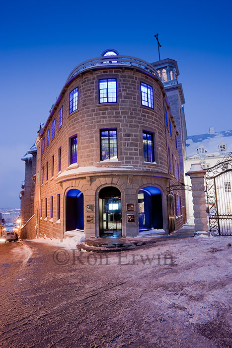 Musée de l'Amérique francaise in Winter