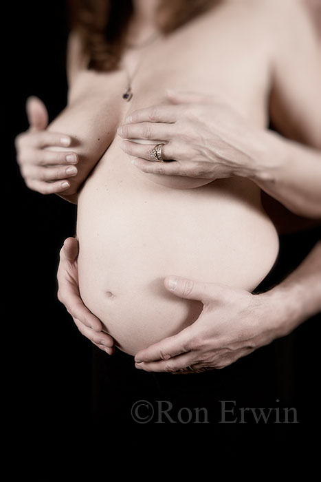 Couple and Baby Bump