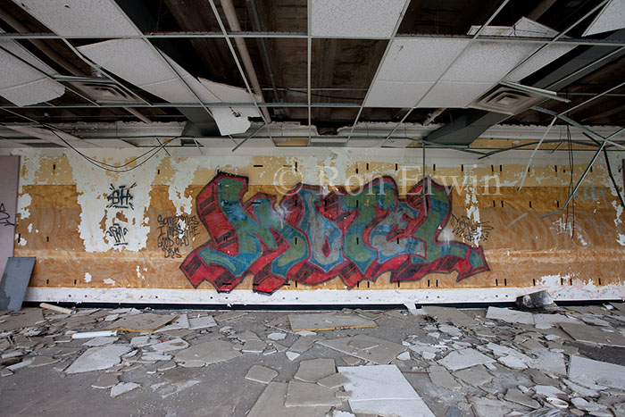 Graffiti Inside Kodak Building 9