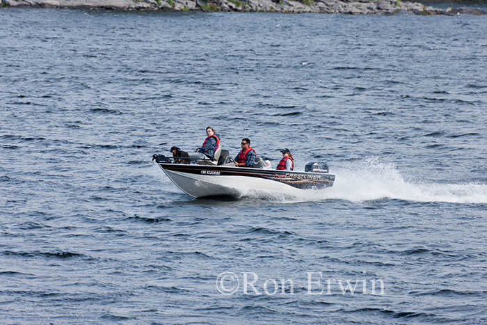 Boat on the French River
