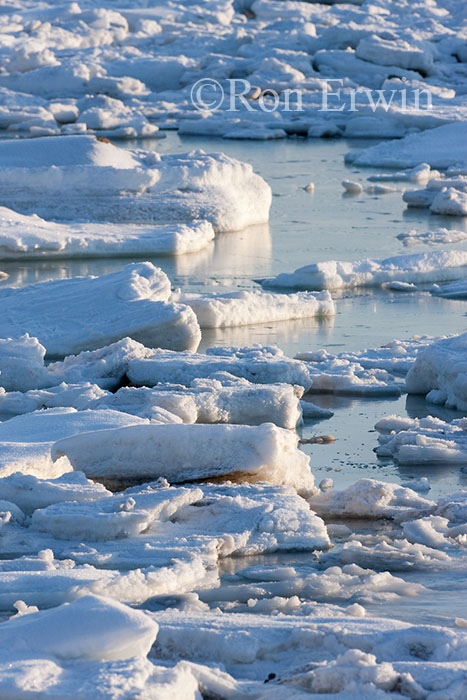 Ice on Hudson Bay, MB