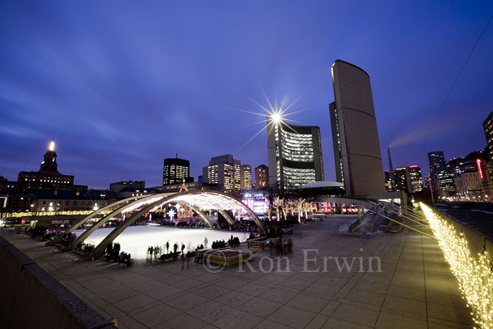 Toronto City Hall in Winter