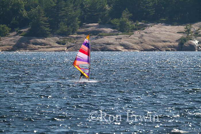 Windsurfer on Georgian Bay