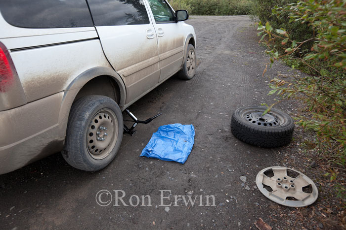 Changing the Tire