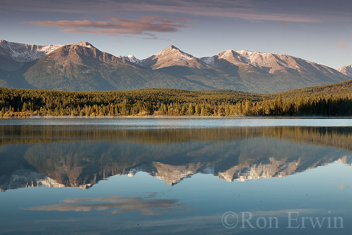 Pyramid Lake Reflections, Jasper