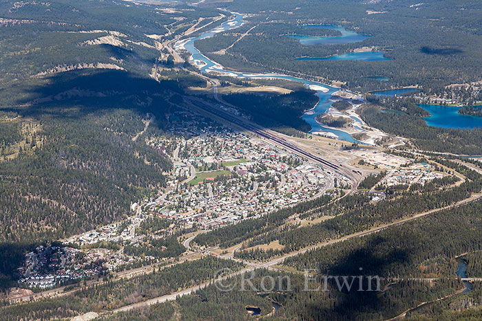 View from Whistlers Jasper, AB