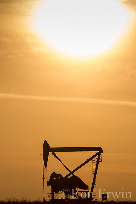 Oil Pump Silhouette
