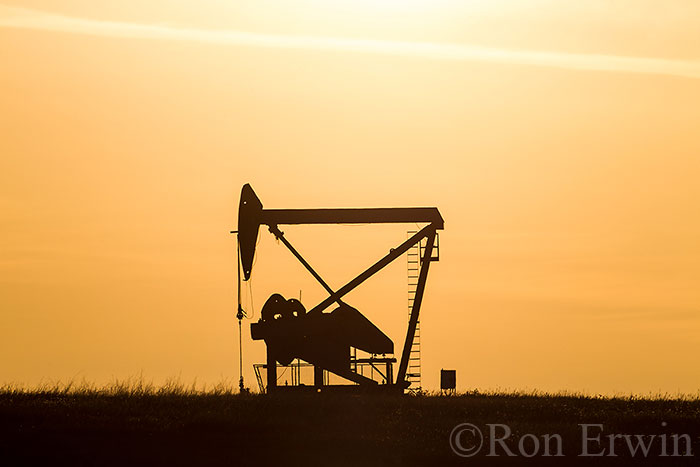 Oil Pump Silhouette