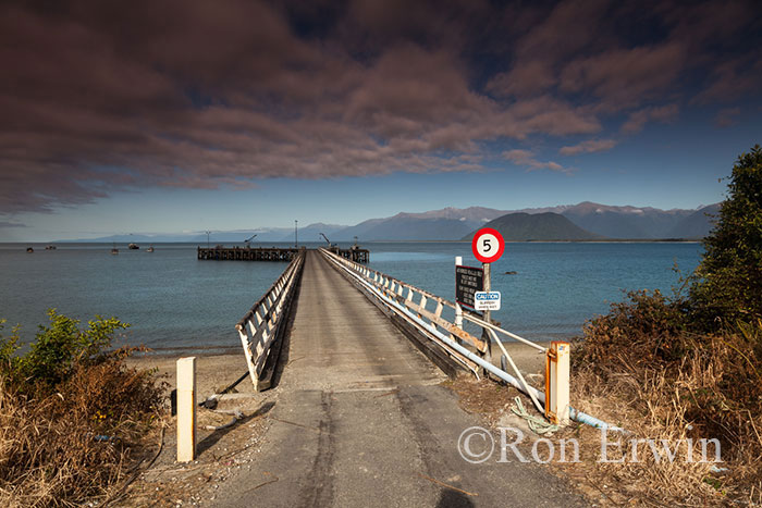 Jackson Bay Wharf, New Zealand