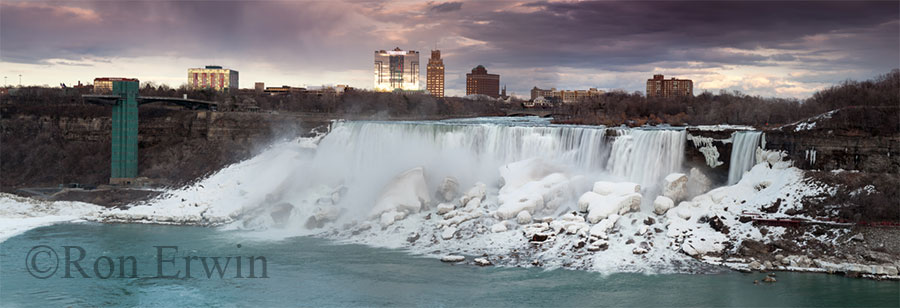 American Falls (Niagara Falls) from Canada