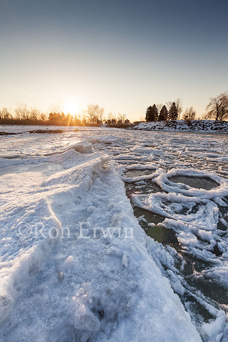 Scarborough Bluffs, ON in Winter