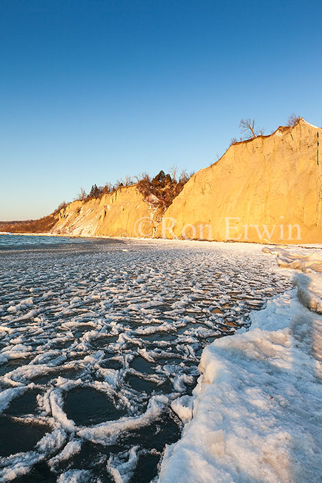 Scarborough Bluffs, ON in Winter