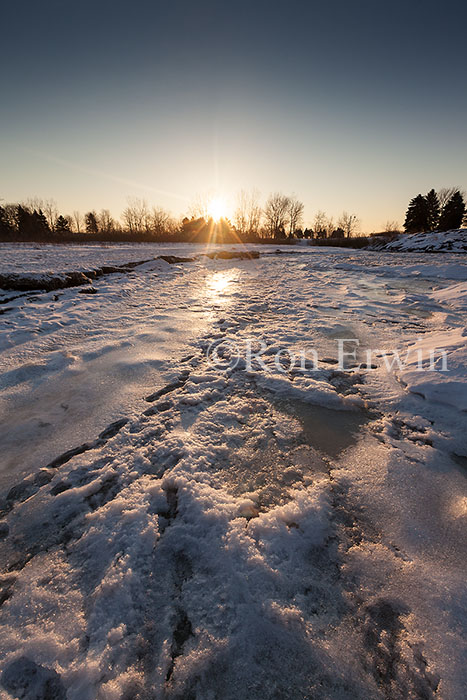 Scarborough Bluffs, ON in Winter