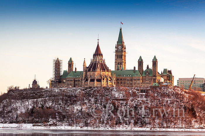 Parliament Hill & Ottawa River