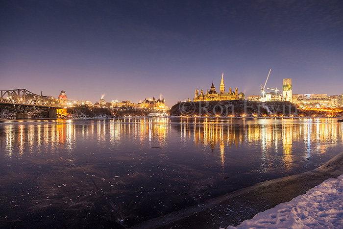 Parliament Hill & Ottawa River