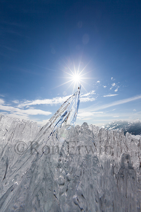 Spring Ice Formations