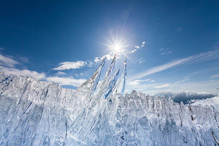 Spring Ice Formations