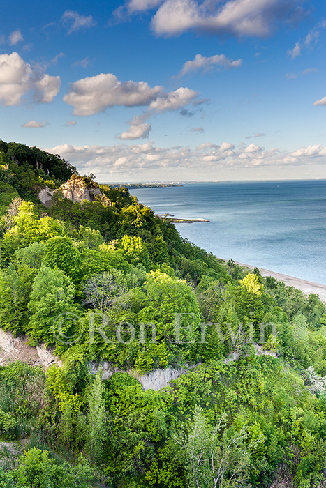 View from Cathedral Bluffs, Scarborough, ON