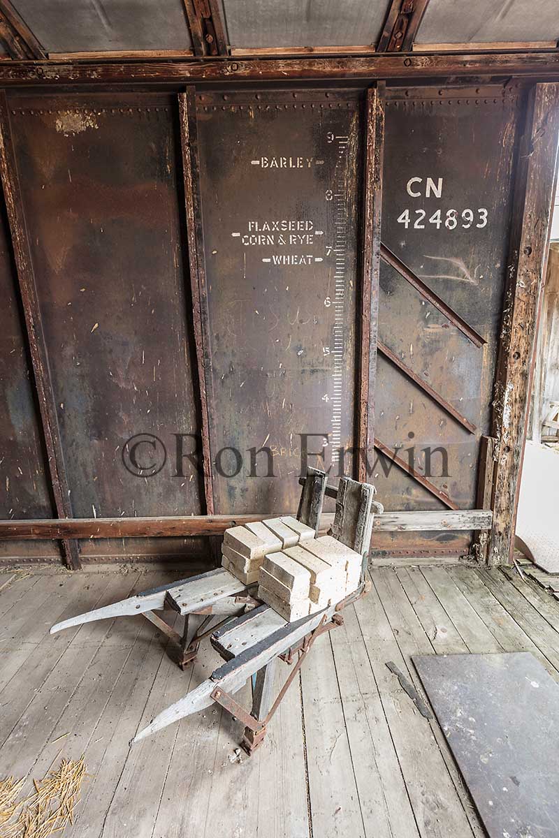 Bricks at the Claybank Brick Plant, SK