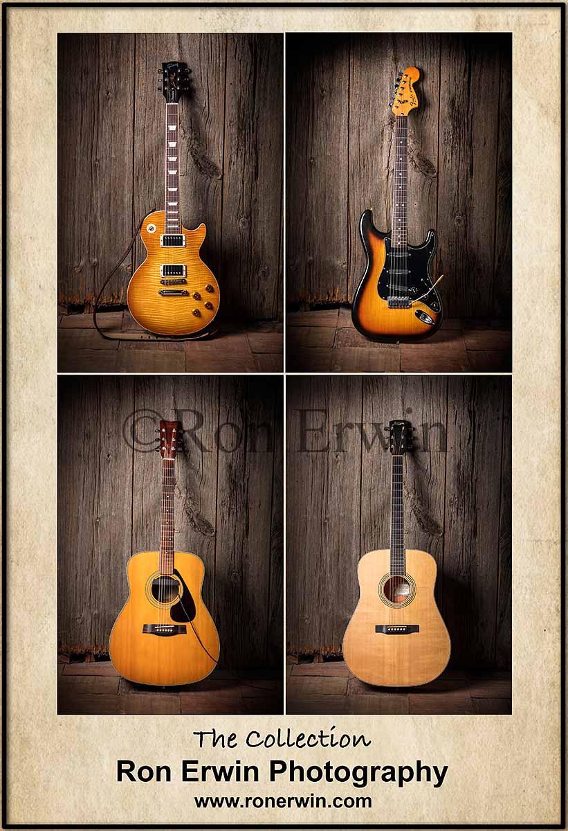 Guitar Collection Poster