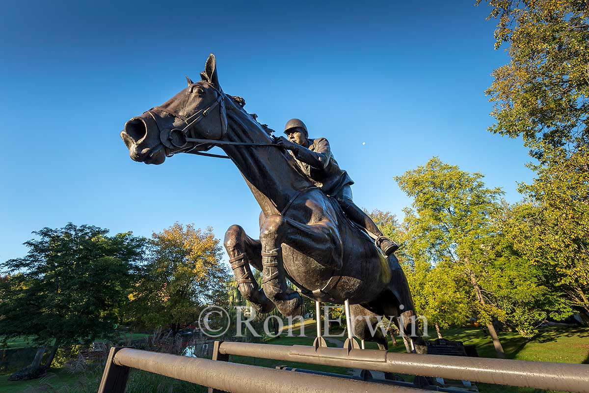 Ian Millar and Big Ben Statue