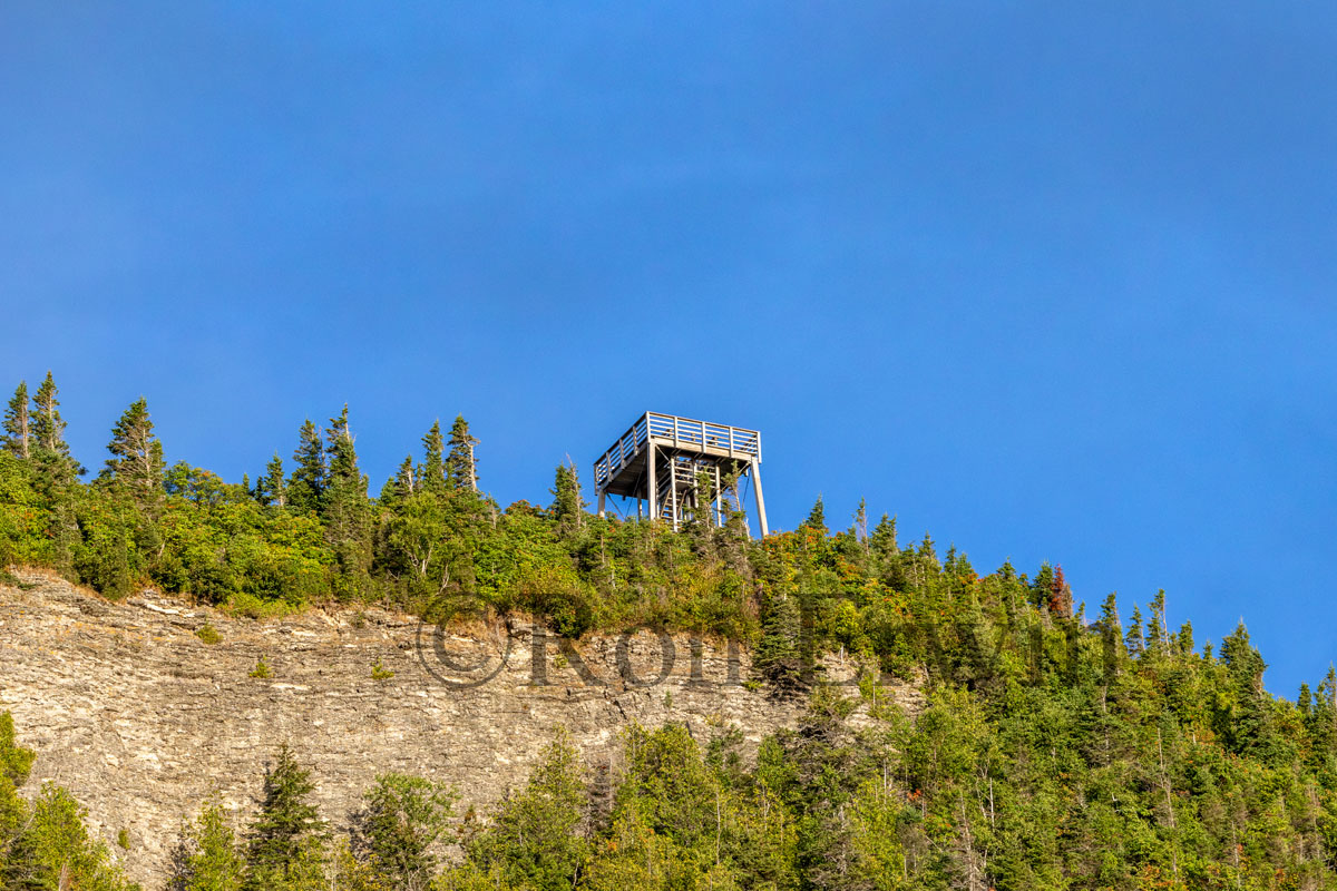 Lookout Tower in Forillon National Park, QC